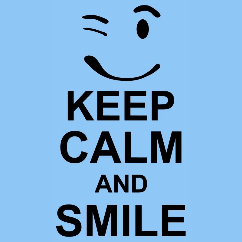 keep calm and smile kg10
