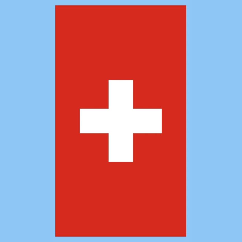 Cas téléphonique de drapeau suisse
