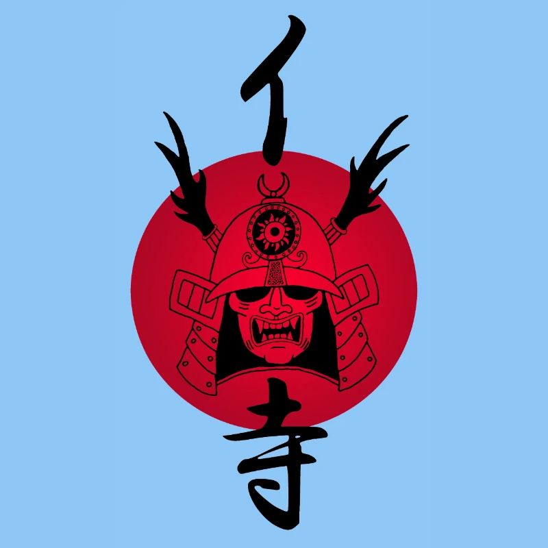 Black Samurai and Red Sun