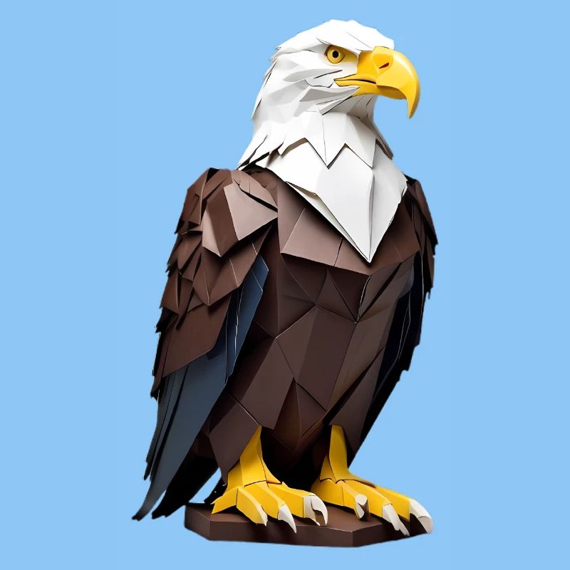 Origami Eagle Geometry