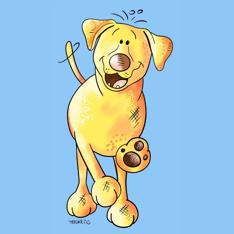 Fröhlicher Labrador