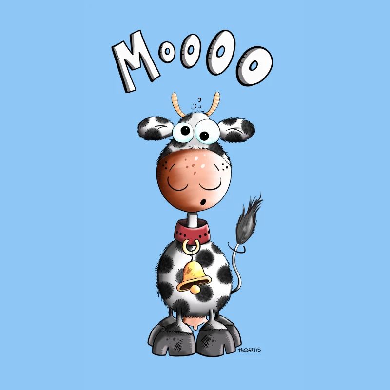 Da steht die Moooo Kuh