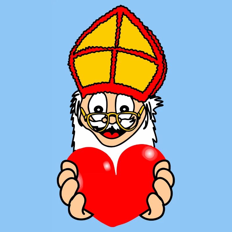 Sinterklaas mit Herz