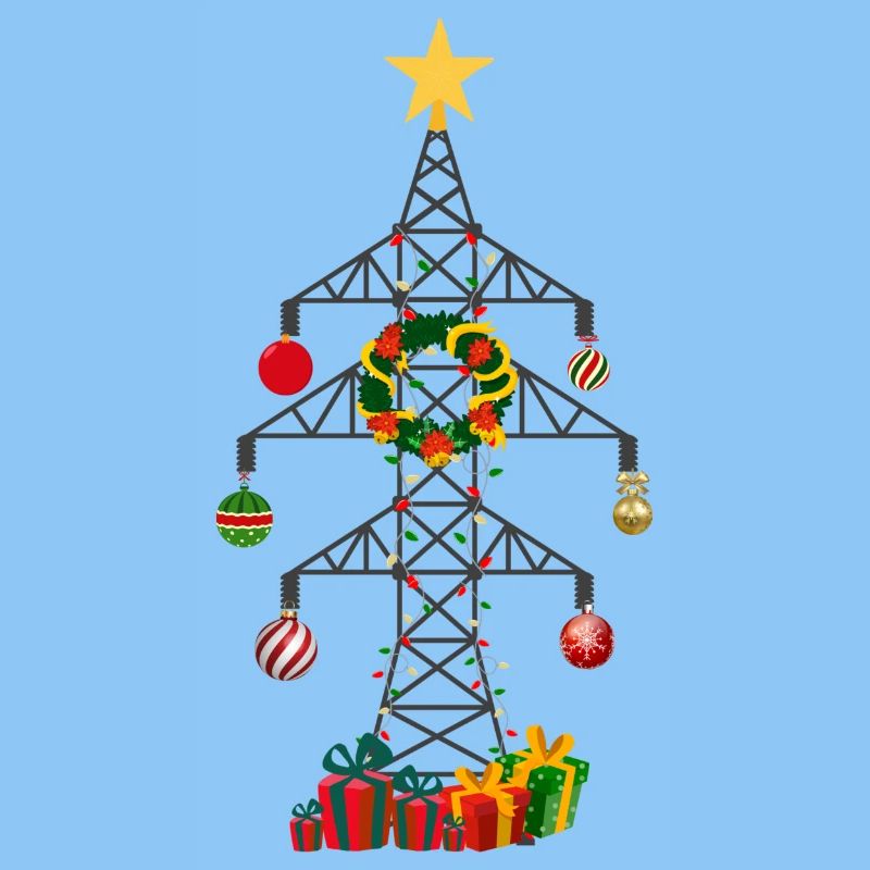 Christmas Strommast