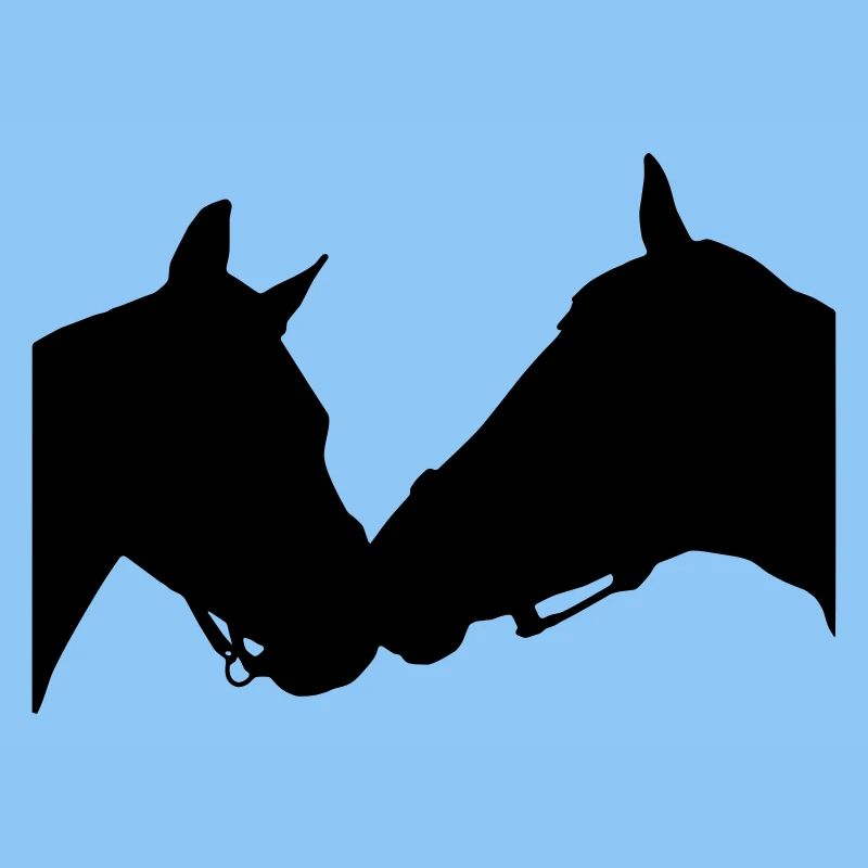 Pferde Silhouette