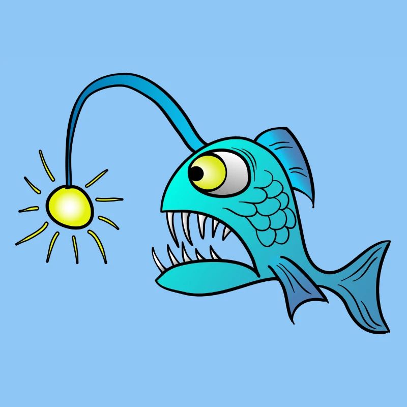 Laternenfisch Anglerfisch