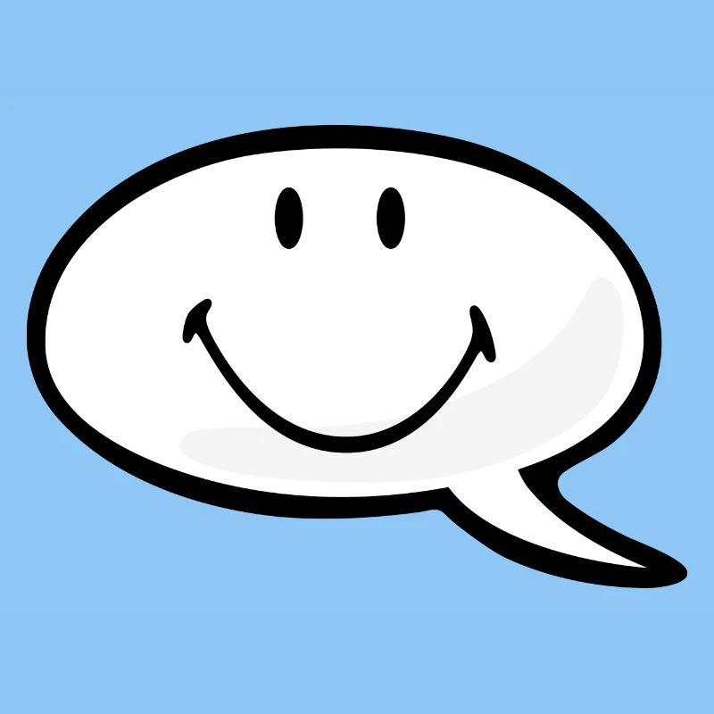 Smiley Speech Bubble
