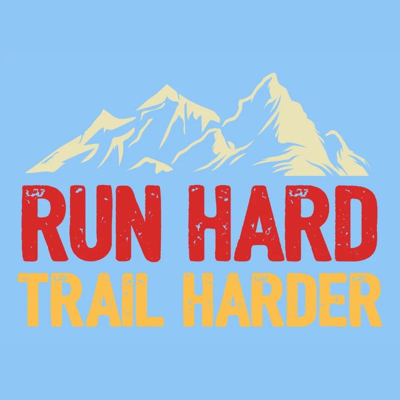 Laufen Sie hart. Härterer Trail.
