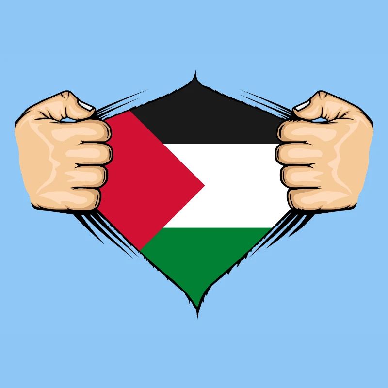 Conception du drapeau de la Palestine
