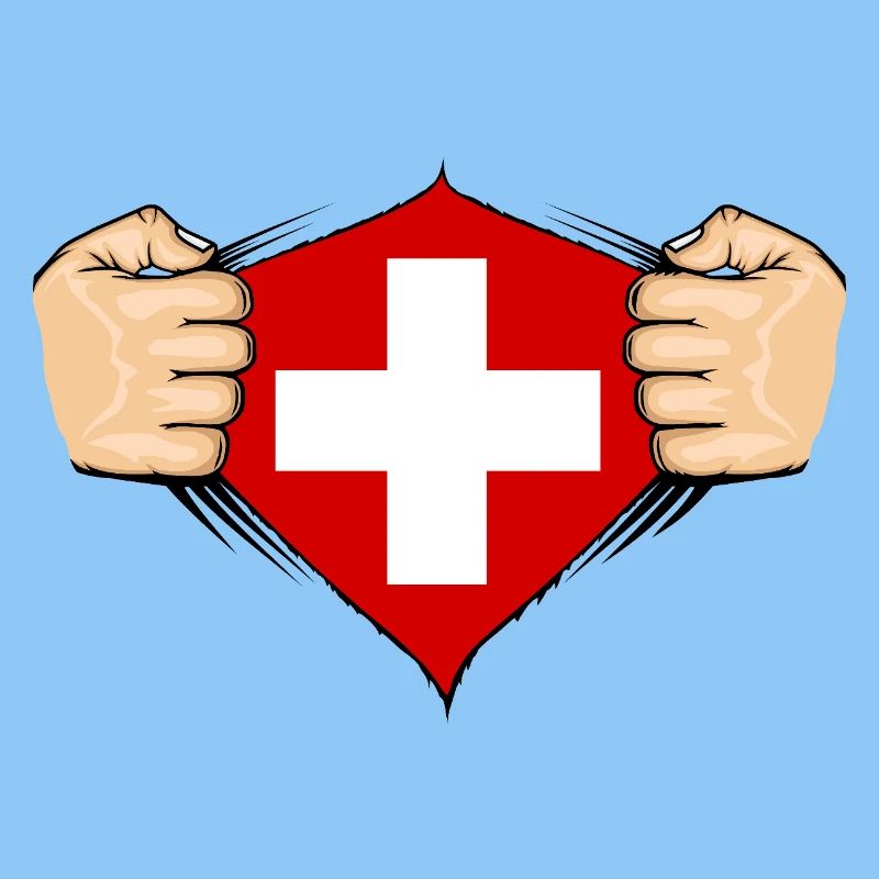 Conception du drapeau suisse