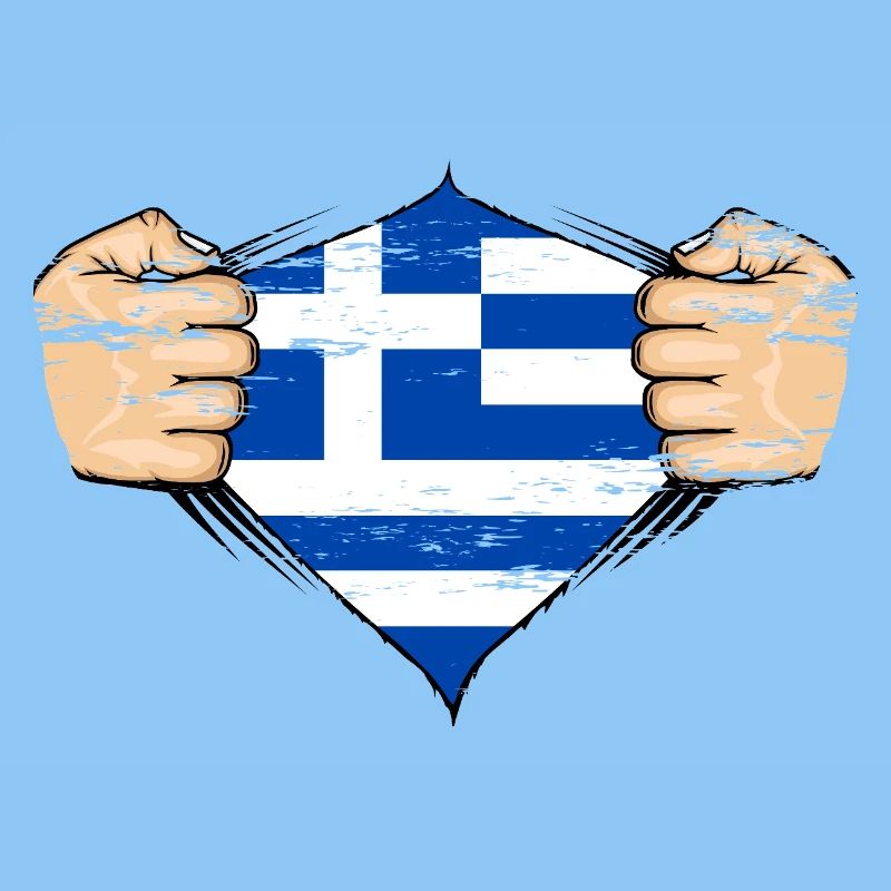 Drapeau de la Grèce utilisé