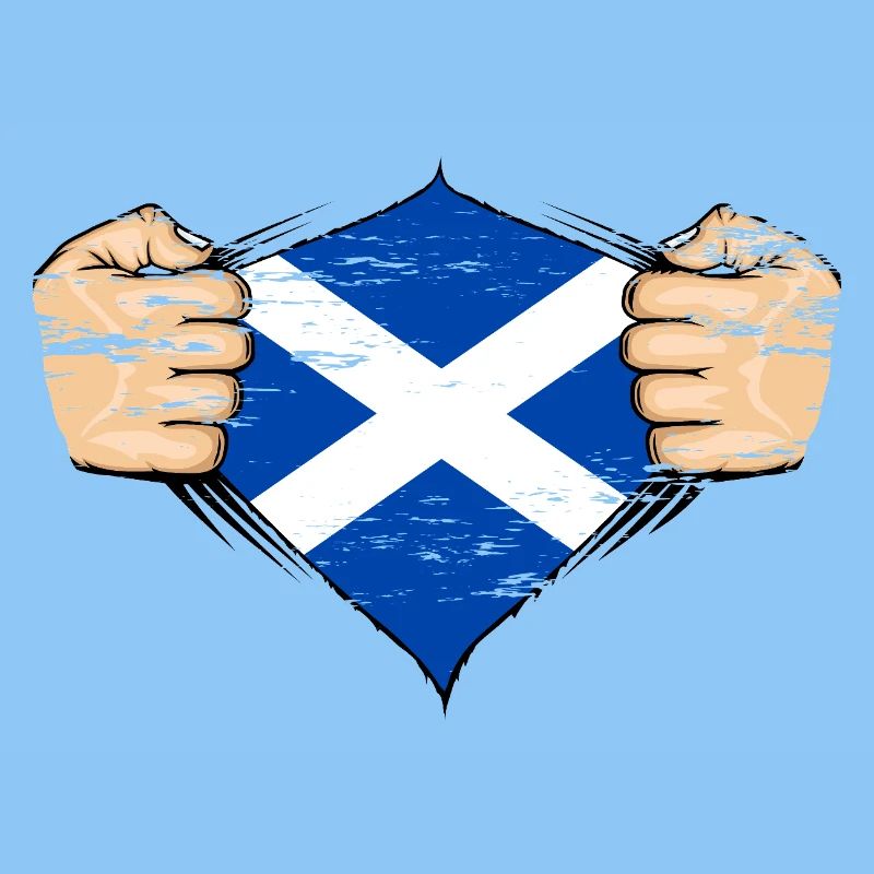 Drapeau de l’Écosse utilisé