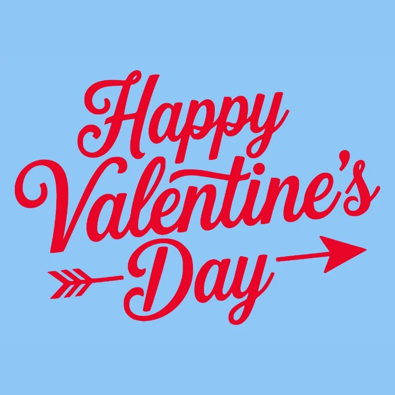 Valentine Script Herzpfeil