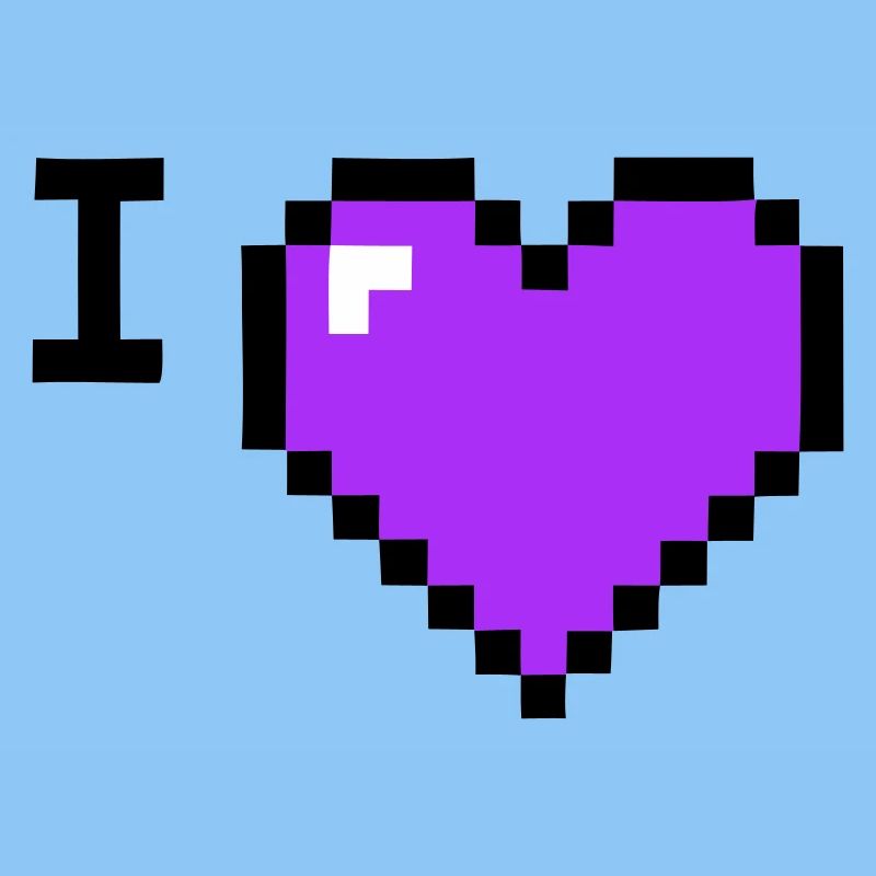 I Love Heart Placeholder Text