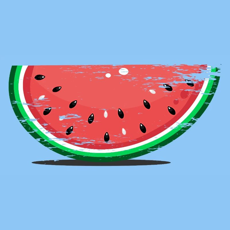 Watermelon Design Slice Used