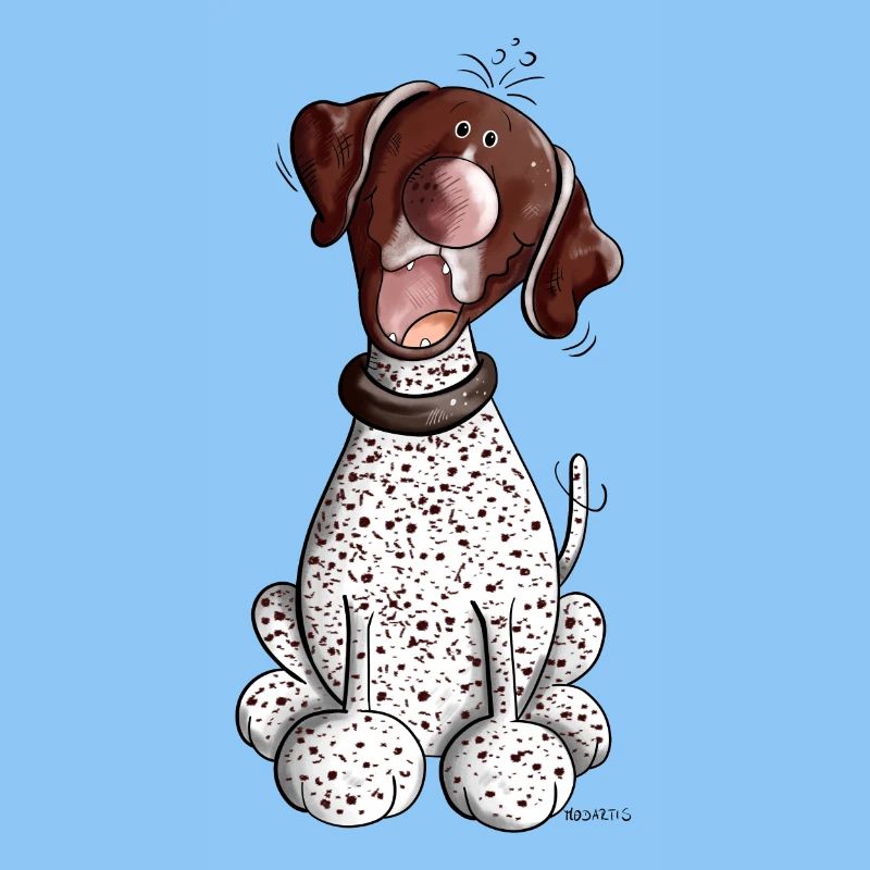 Funny German Shorthaired Pointer
