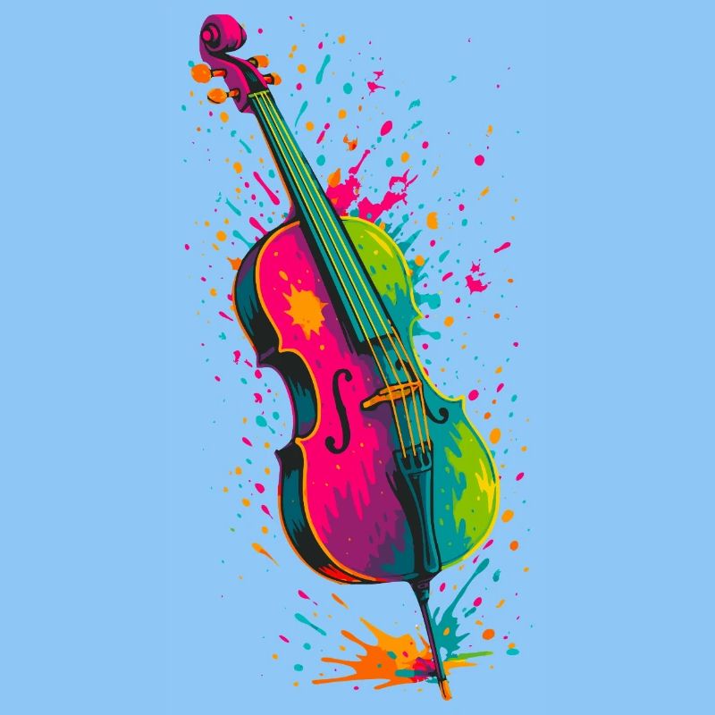 Violoncelle Splash