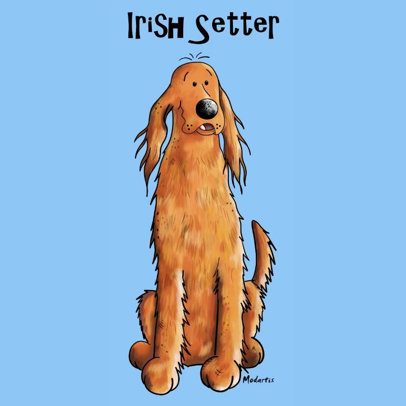 Happy Irish Setter