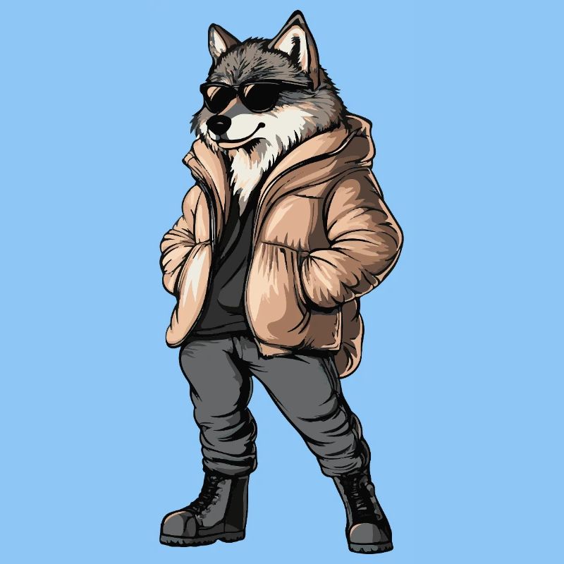 Wolf Cool Winter