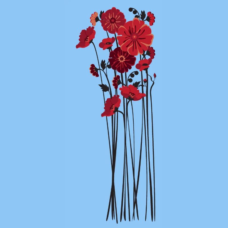 Kiezelblumen Illustration