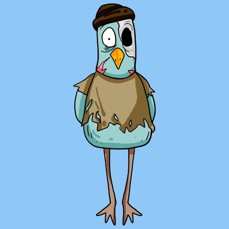 Zombie Möwe