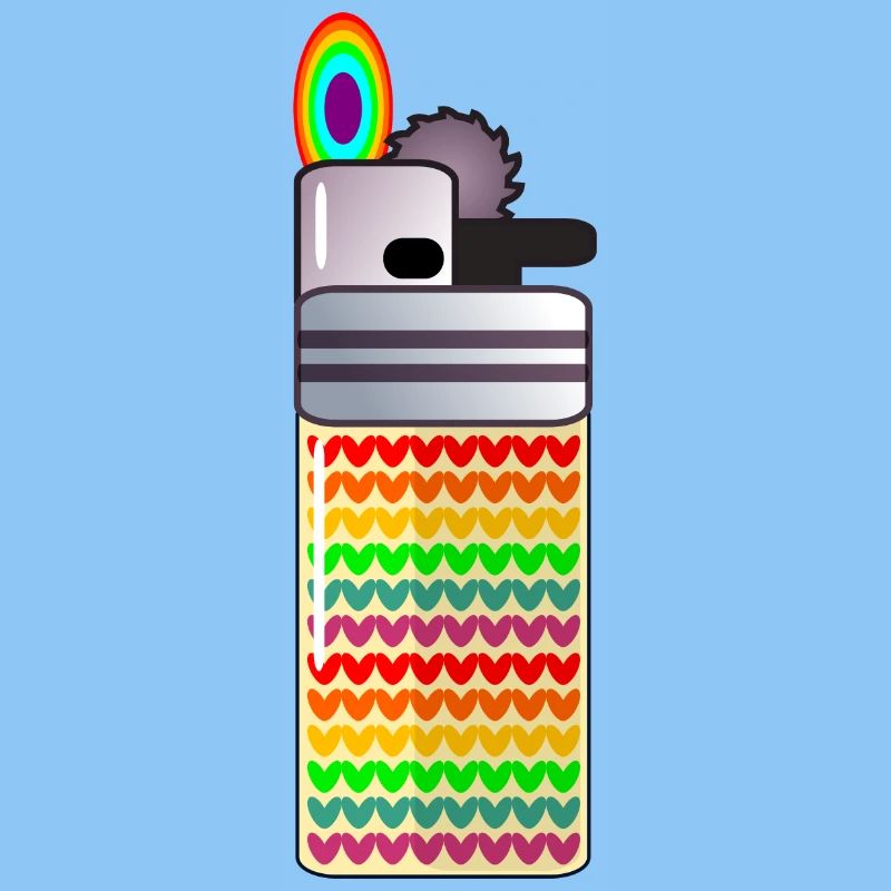 RAINBOW - LIGHTER SMOKING