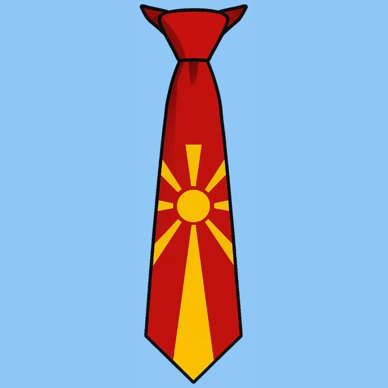 Macedonia Tie – Flag Design