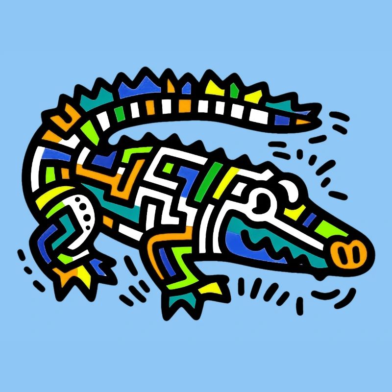 Alligator-Krokodil
