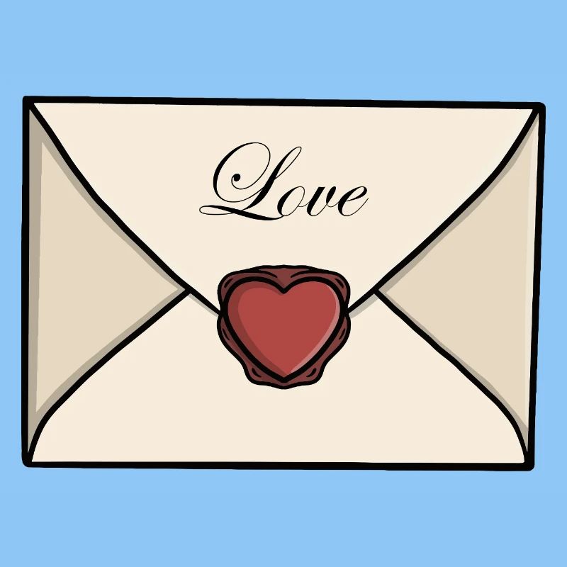 Cute Love Letter Envelope