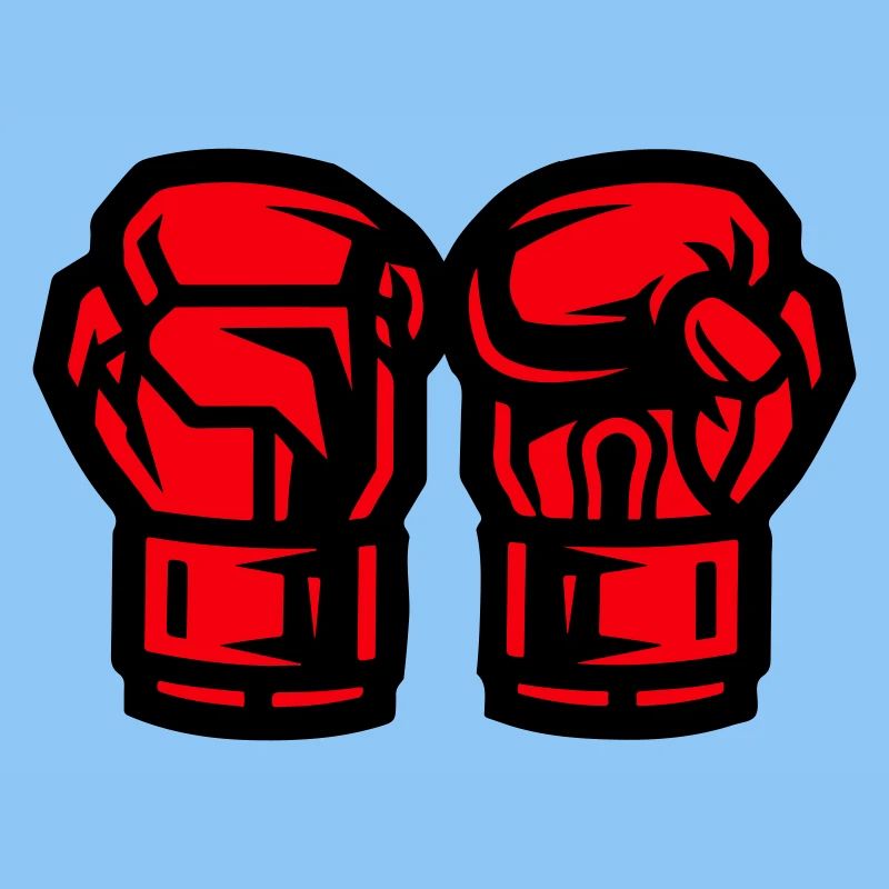 Symbole des gants de boxe Boxe