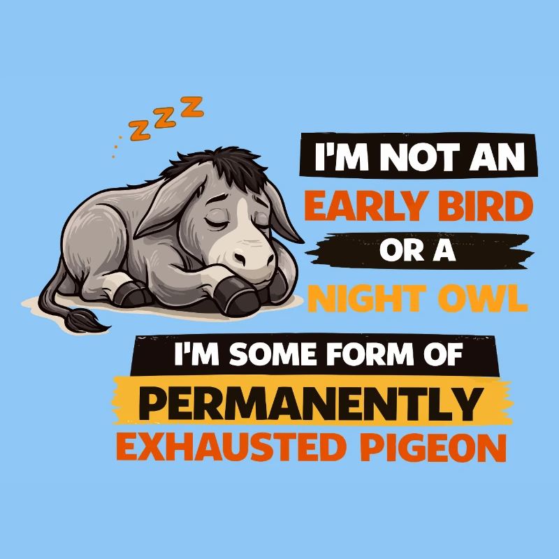 Permanently Exhausted Pigeon