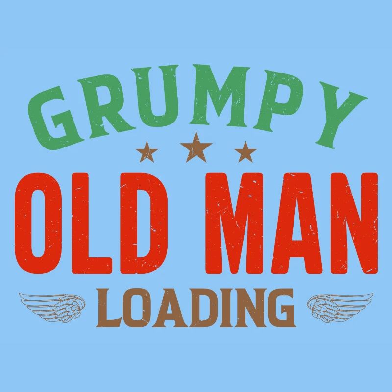 Grumpy Old Man Loading Shirt