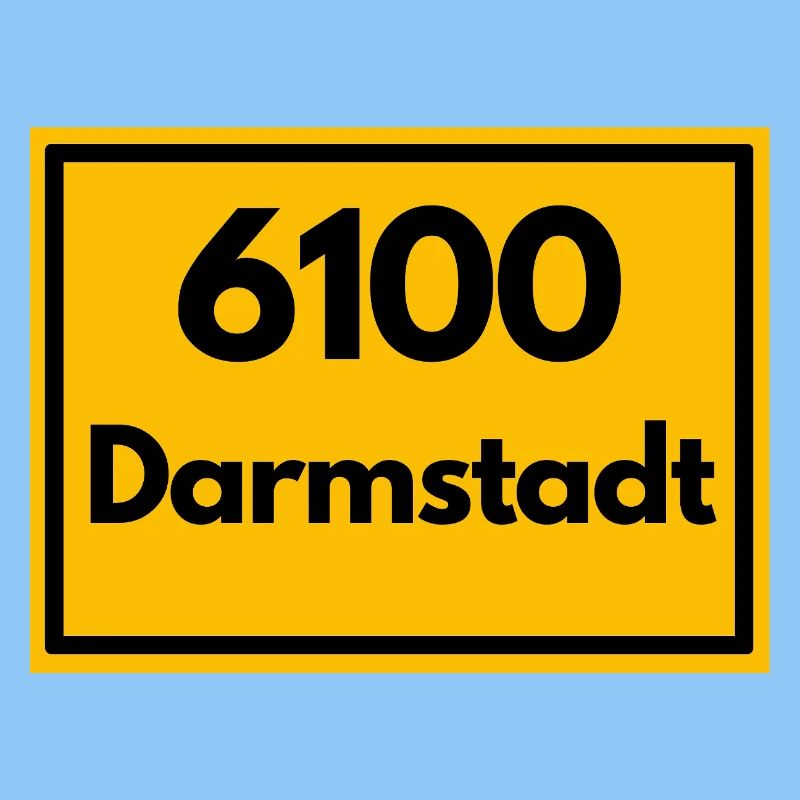 OLD POSTCODE POSTCODE RETRO 6100 DARMSTADT HESSEN