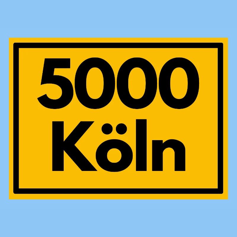 OLD POSTCODE POSTCODE RETRO 5000 COLOGNE - CATHEDRAL CITY