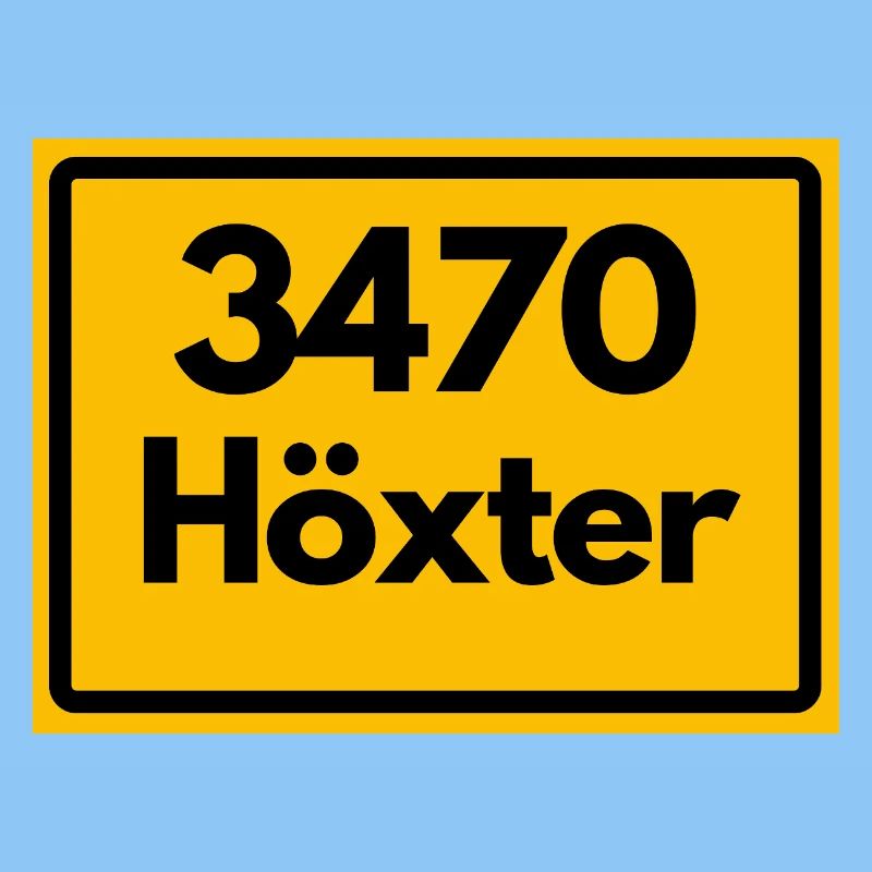 OLD POSTCODE POSTCODE RETRO 3470 HÖXTER WESERHOCH