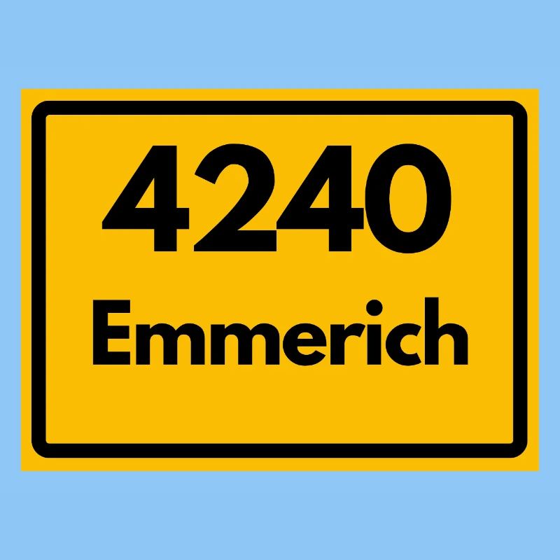 OLD POSTCODE POSTCODE RETRO 4240 EMMERICH – RHEIN