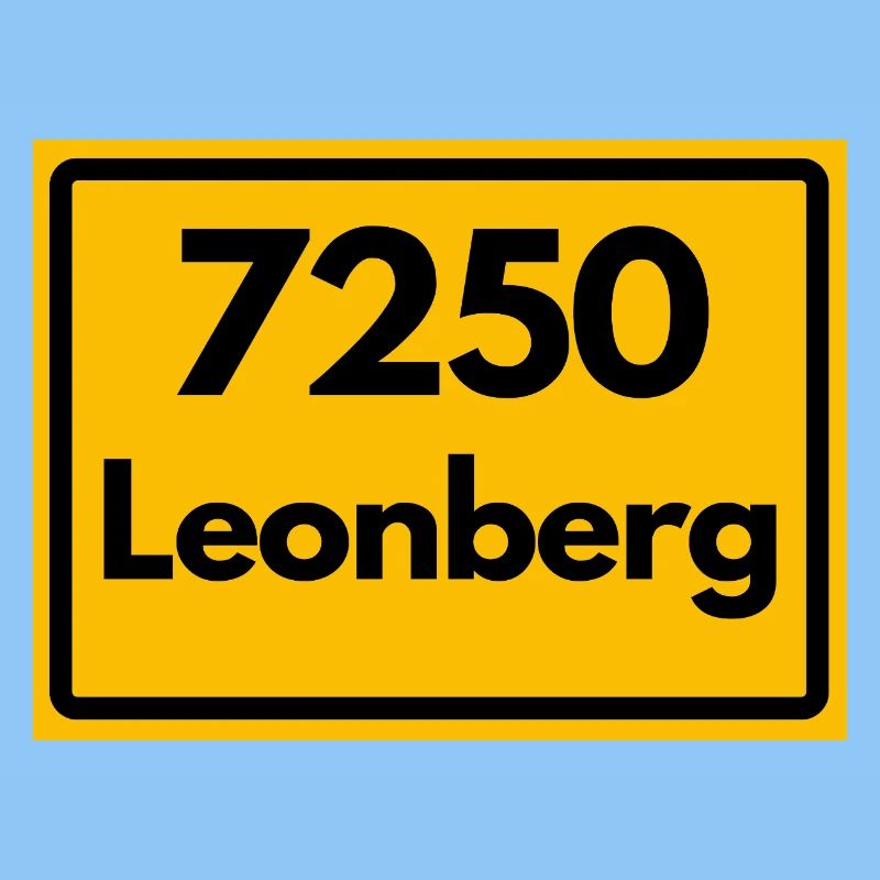 OLD POSTCODE ZIP CODE RETRO 7250 LEONBERG HEIMAT