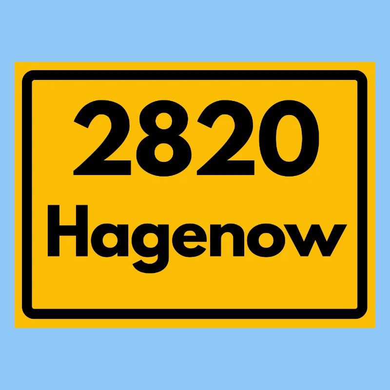 OLD POSTCODE POSTCODE RETRO 2820 HAGENOW HEIMAT