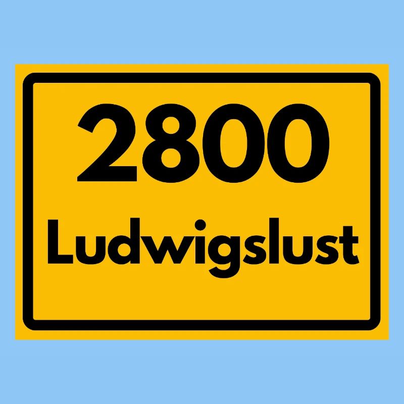 ALTE POSTLEITZAHL PLZ RETRO 2800 LUDWIGSLUST