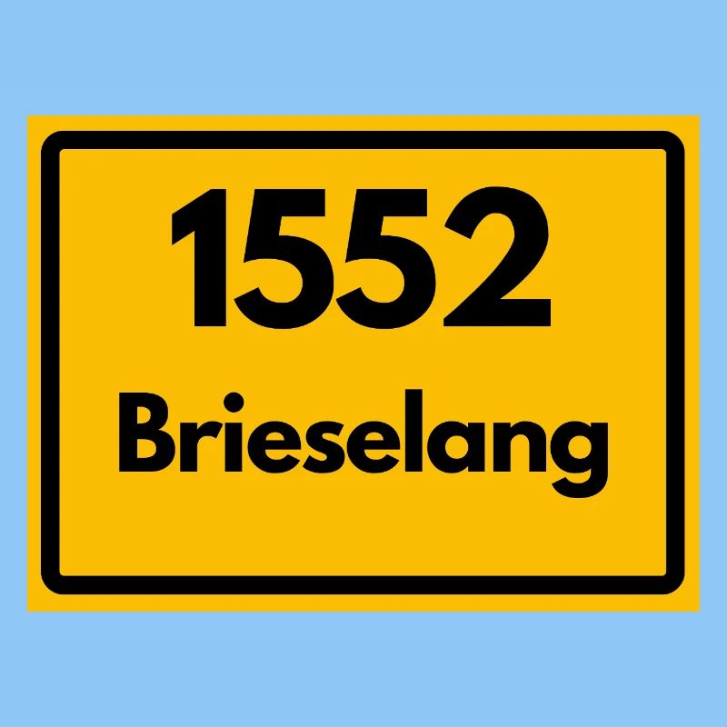 OLD POSTCODE 1552 BRIESELANG BRANDENBURG DDR