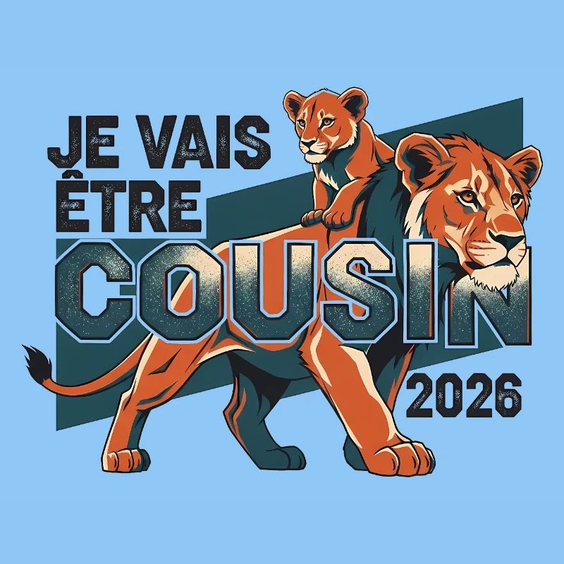 Bald Cousine 2026 Geschenk Ankündigung Geburt
