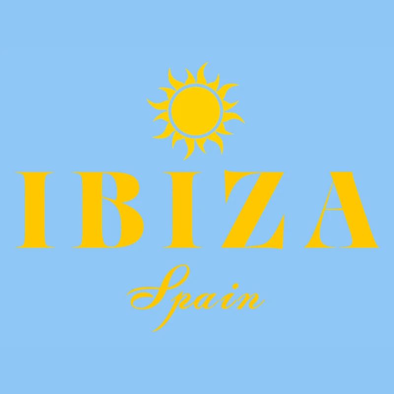 Ibiza Sun Logo Tee