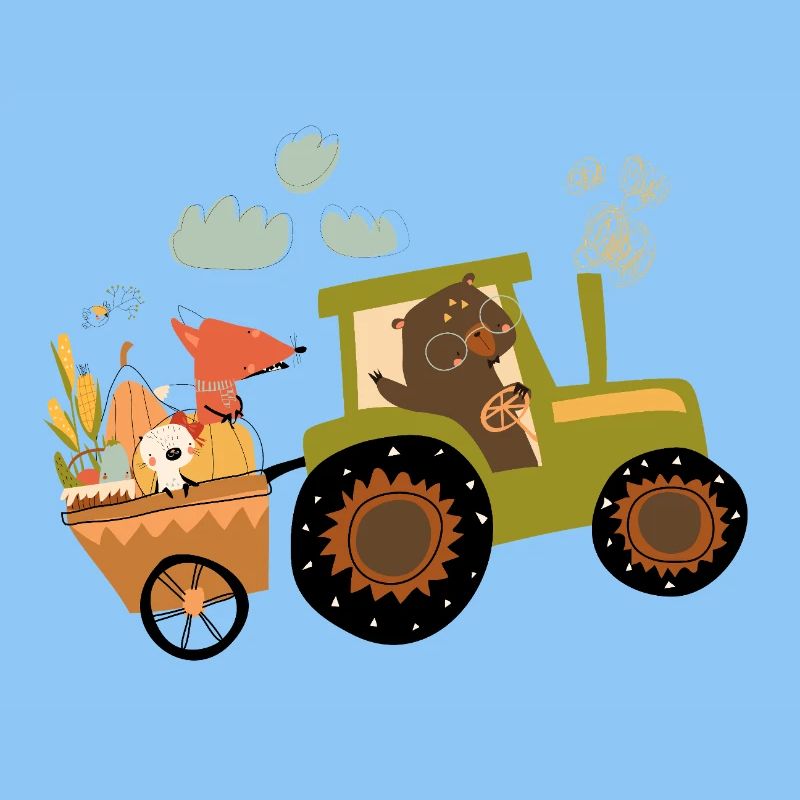 Tiertraktor Abenteuerzug