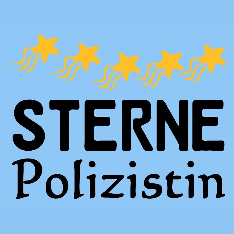 Sterne Polizistin Geschenk