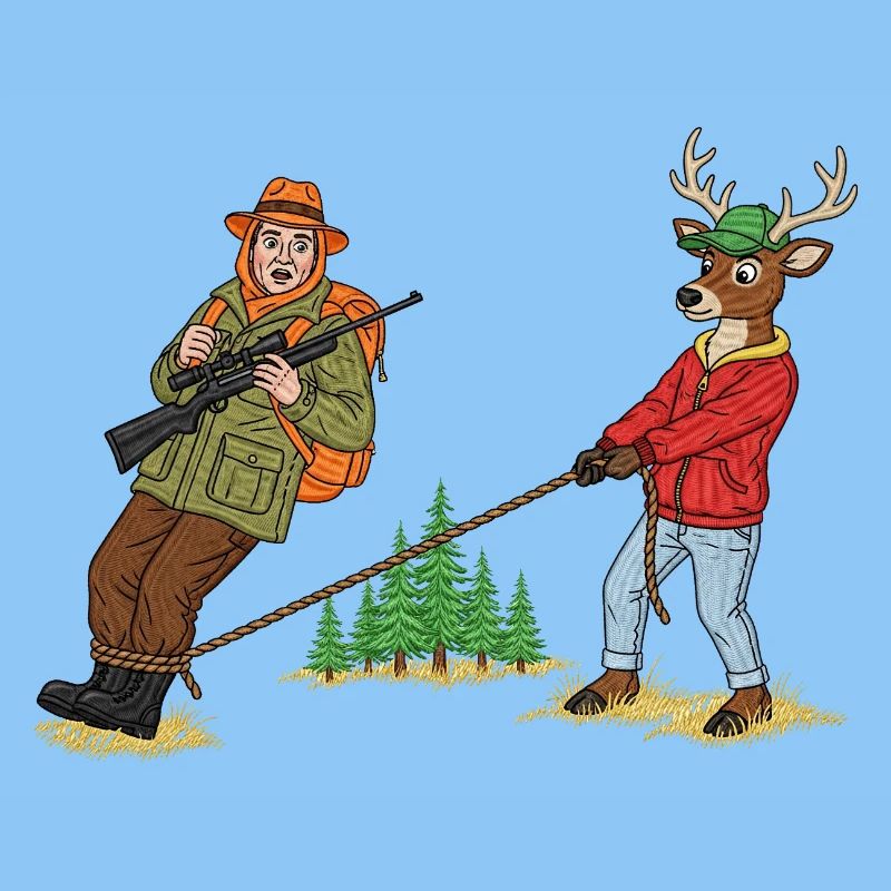 Waldschlepper-Duo: Jäger & Hirsch