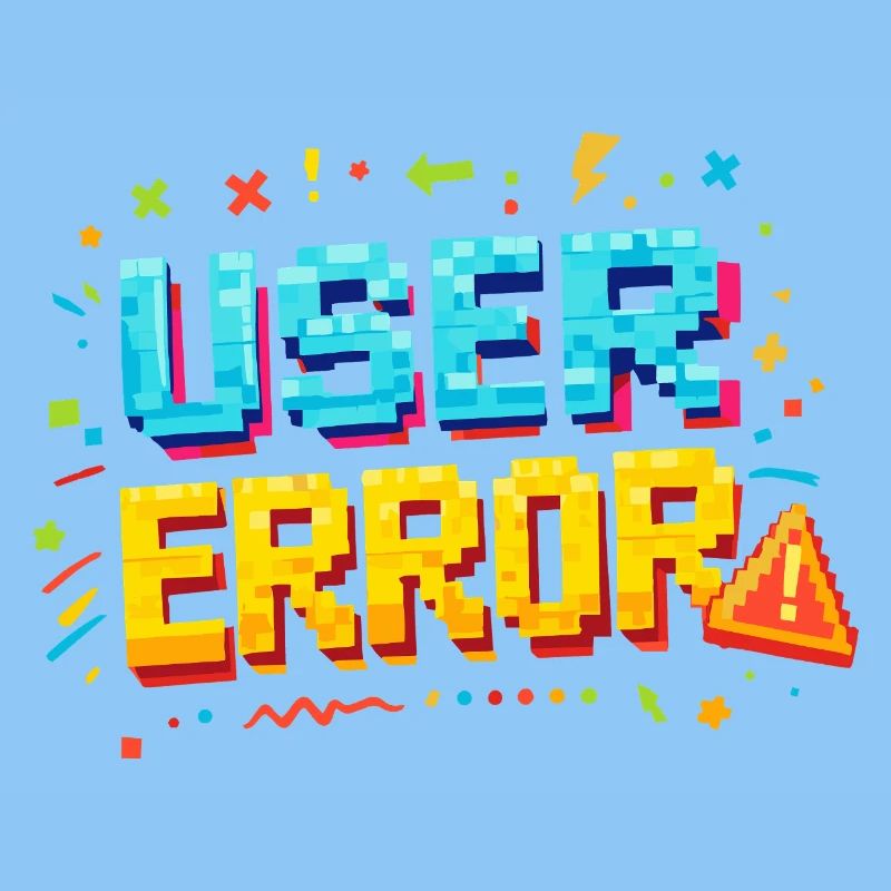 User Fehler Pixelkunst