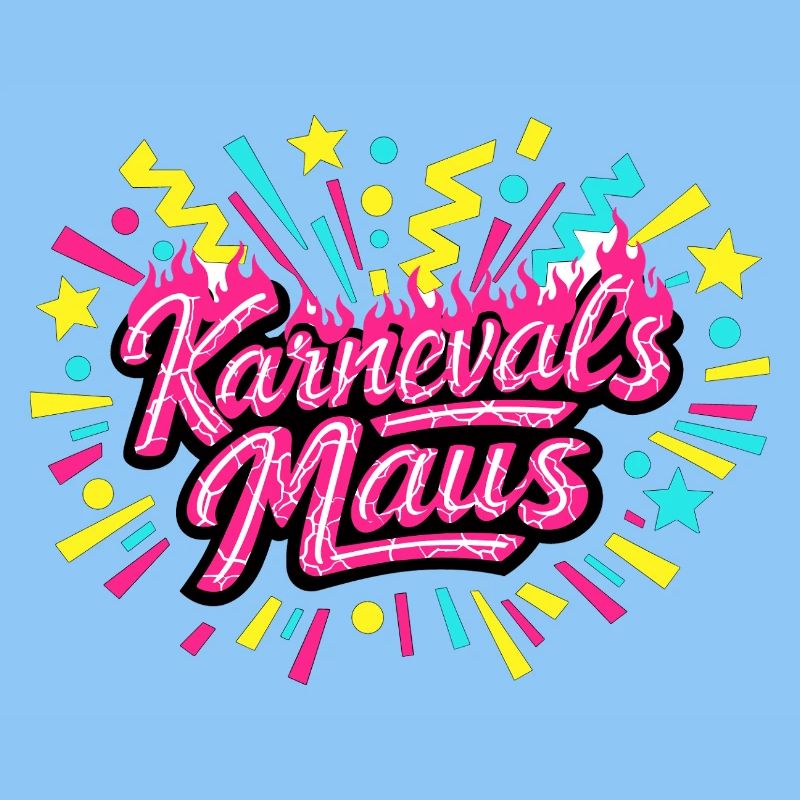 Karnevalsmaus - Karneval Geschenk