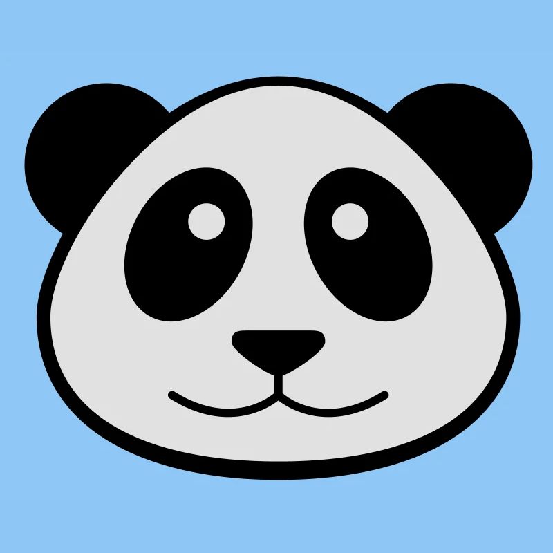 Visage de panda