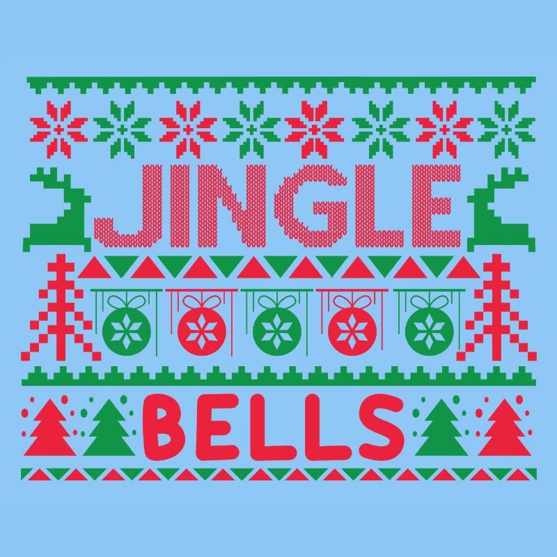 Pull moche - Jingle Bells Knit Pattern