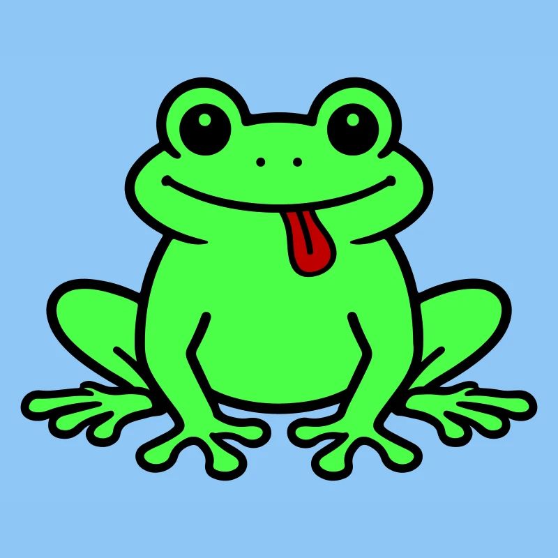 Toad Comic Frog